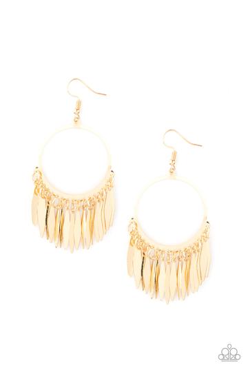 Paparazzi Radiant Chimes-Gold - Gtdazzlequeen