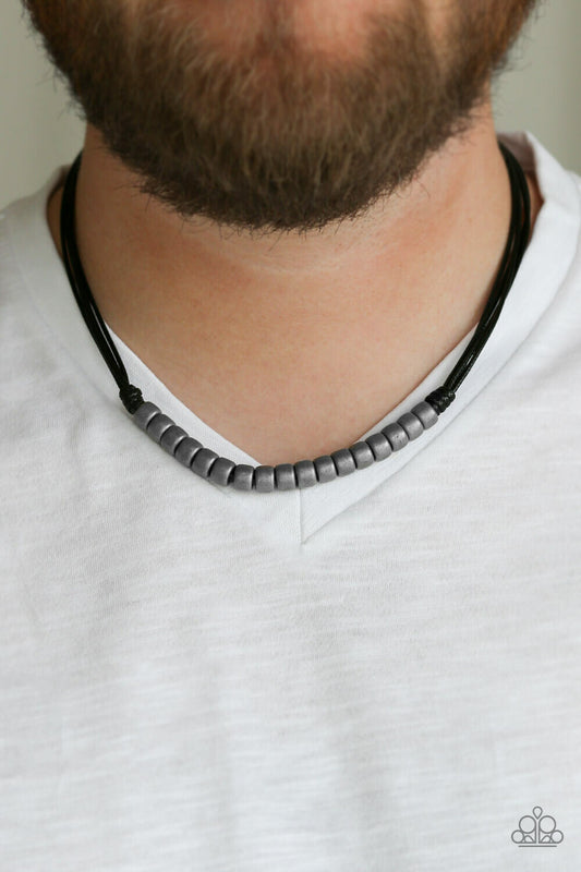 On the treasure hunt-Black urban necklace - Gtdazzlequeen