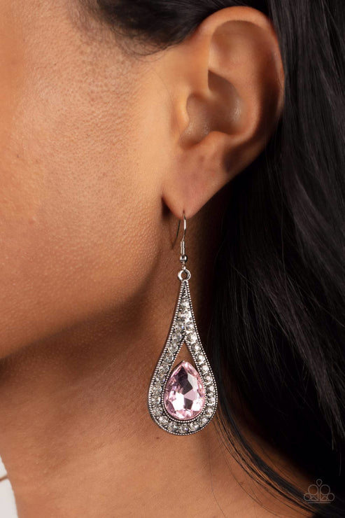 A-Lister Attitude - Pink ♥ Earrings - Gtdazzlequeen