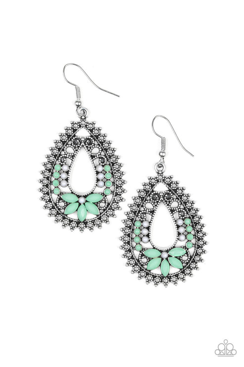 Atta-GALA - Green ♥ Earrings - Gtdazzlequeen