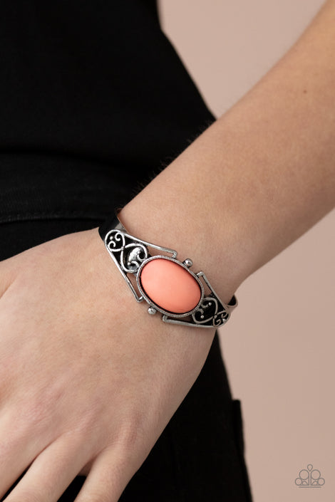 Springtime Trendsetter - Orange Bracelet - Gtdazzlequeen