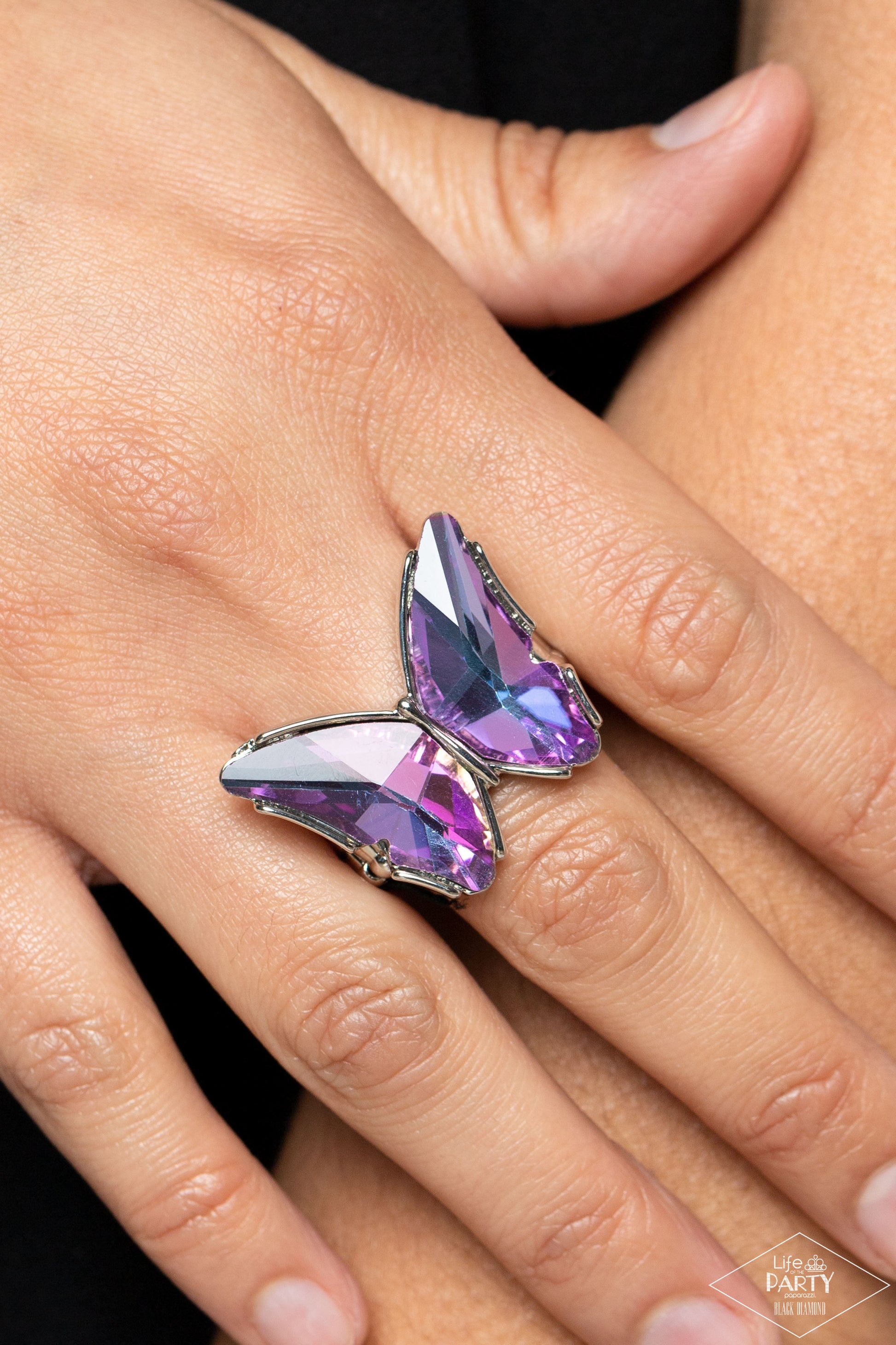 Fluorescent Flutter - Purple - Gtdazzlequeen