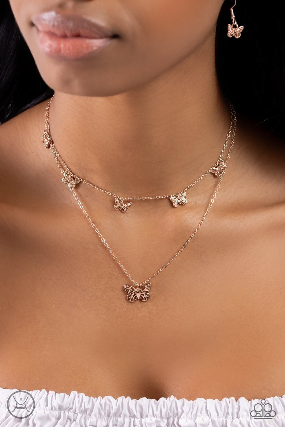 Butterfly Beacon - Rose Gold - Gtdazzlequeen
